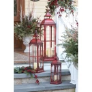 Ornamental Metal Floor Lantern (set Of 3). Fixed Price $308.19.