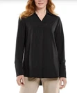 Coolibar Upf 50+ Travel Tunic Top For Women - Palmaria Shadow Stripe Small Nwt. Fixed Price $26.99.