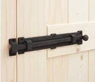 Signature Hardware 247675 12" Iron Surface Bolt - Black Powder Coat. Fixed Price $22.45.