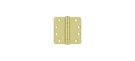 X 1/4" Radius Hinge, Hd, Ball Bearings Polished Brass Pair. Fixed Price $26.18.