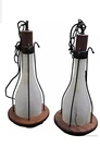 Set Of 2 Warehouse Frosted White Glass Celling Lamp. Fixed Price $199.99.