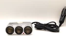 Bell Automotive 39061-8 Silver Triple Socket Splitter Adapter Power Outlet. Fixed Price $15.00.