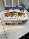 Feit Electric 60 Pack Assorted Colors Light Bulbs 11W S14 Sign Lamp Medium Base. Fixed Price $35.40.