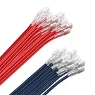 Vonvoff 6.3MM Spade Crimp TERMINAL,20CM Red, Black. Fixed Price $23.55.