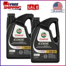2 Pack, Castrol Edge 5W-30 Advanced Full Synthetic Motor Oil, Quarts. Fixed Price $52.50.