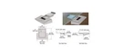 Crl FL4146 Brushed Stainless Steel Sliding Deal Tray With Shelf. Fixed Price $1605.81.