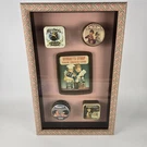 Rare Vintage Hersheys Chocolate Advertisement Set Ethan Allen Shadow Box. Fixed Price $112.95.