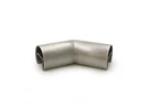 Roll Formed Cap Rail Corner 135 Degree Horizontal 1-1/2" Diameter Brushed. Fixed Price $45.20.