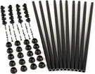 Titan Snap 'n Lock Black Round Aluminum Baluster Kits - 25" Smooth Finish. Fixed Price $154.99.