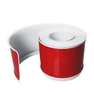 Flexible Baseboard Molding Trim 4INCH 10FEET White Vinyl Wall Self-adh.... Fixed Price $16.97.
