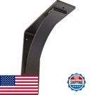 Ekena Millwork 3W X 10D 10H Morris Steel Bracket Hammered Dark Bronze. Fixed Price $65.00.