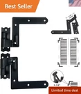 Blind Shutter Hinges For Wood Brick Steel Matte Black Pack 2-1/8 Offset. Fixed Price $44.54.