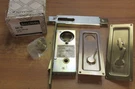 New Baldwin Sliding Door Lock One Set Cat# 8595-100 .. VG-003. Fixed Price $125.00.