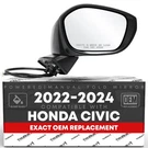Honda Civic Passenger Side Mirror Replacement - Powered Adjustment, Manual Fo.... Fixed Price $92.14.