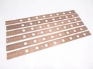 6 Pack Holdrite 101-18 Flat Bracket 5/8" Hole Rolled Steel Copper Bonded 19-1/2". Fixed Price $29.99.