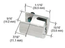 Crl Y032CR Vertical Panel Connector. Fixed Price $40.68.