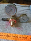 Hobart Lp/acetylene Regulator - Model # 770504 For Parts Restoration. Fixed Price $16.02.