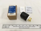 New Elegrp Locking Plug 30A 125/250V Nema L14-30P Black/white 3P 4W #L1430P. Fixed Price $17.90.