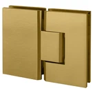 C.r. Laurence V1E180SB Crl Satin Brass Vienna Series Glass-to-glass Hinge. Fixed Price $74.57.