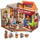 Rolife Diy Miniature House Kit 1:20 Scale Bookstore, Building. Fixed Price $81.59.