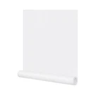 24"X394" White Peel And Stick Wallpaper Matte Solid Textured Embossed Self Ad.... Fixed Price $55.28.