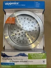 Oxygenics Vortex Rain Showerhead Polished Chrome 1.8 Gpm Model 45568 New. Fixed Price $29.00.
