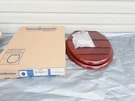 Signature Hardware 153868 Luxury Mahogany Oak Elongated Toilet Seat Read. Fixed Price $78.39.
