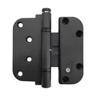 Brixwell 2D Adjustable Set Steel Hinge, 4" Frame, 3-5/8" Door, Matte Black. Fixed Price $54.22.