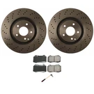Hella Front Rotors Akebono Euro Ceramic Disc Brake Pad Kit For W203 C32 Amg Rwd. Fixed Price $363.95.