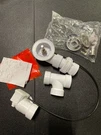 Mountain Plumbing BWO40S22P2/BN Pvc Bath Waste & Overflow Drain, 12"-22" Tub. Fixed Price $266.99.