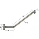 Modona 16" Adjustable Rain Shower Arm/neck, Satin Nickel AC39-SN Mount Head. Fixed Price $14.99.