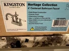 Kingston Heritage Collection Bathroom Faucet KB1608PL. Fixed Price $100.00.