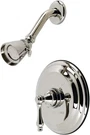 Kingston Brass KB3636ALSO Restoration Shower Faucet, Polished Nickel. Fixed Price $369.00.