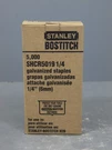 Stanley Bostitch Staples SHCR5019 1/4 For H2-B Hammer Box Of 5,000. Fixed Price $7.99.