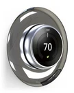 Google Nest Learning Thermostat Wall Plate Cover - Elago Polished Steel. Fixed Price $13.99.