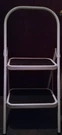 Samsonite 2-STEP Ladder, Folding Steel Stool. Fixed Price $12.00.