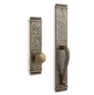 Signature Hardware Griggs Dummy Entrance Door Set With Knob, Antique Brass. Fixed Price $149.95.