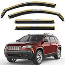 In-channel Window Rain Guards Fit For Jeep Cherokee 2014-2023, Extra Durable .... Fixed Price $58.52.