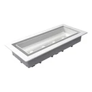 Fittes Framed Floor Vent Lite Minimalist Abs Plastic 4"X10", Cotton White. Fixed Price $44.99.