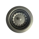 Glacier Bay Fixed Post Kitchen Sink Strainer Stainless Steel With Matte Black. Fixed Price $22.00.