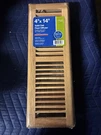Truaire Solid Oak X14 Floor Diffuser Smoothglide Lightfinishopen Box H168-OLF. Fixed Price $21.24.