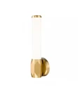 Cooper 4.75 1-LIGHT Modern Gold Wall Sconce W/ Frosted Shade New In Box.. Fixed Price $78.49.