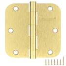 Door Hinges 3.5 Inch 24 Pack Brushed Gold Radius Rounded Standard Residential. Fixed Price $74.99.