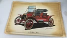 Retro Antique Ford Models Kitchen Laminate Placemats 1976 Usa Set 8 Rectangular. Fixed Price $15.00.
