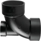 Charlotte Pipe 3 X 2 In. Hub 90 Deg. Abs Elbow With Low Heel. Fixed Price $28.56.