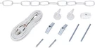 Aspen Creative White 21033 Swag Light, 12 Ft Chain,. Fixed Price $57.48.