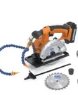 LD176 18V Cordless Laurence Glass Saw. Fixed Price $145.00.
