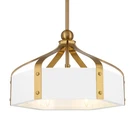 Savoy House 26-FD-7806 Sheffield 26" 3 Blade Indoor Led Fandelier White / Warm. Fixed Price $974.00.