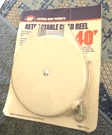 Nhp National Home Products Retractable Cord Reel 40FT All Purpose Heavy Duty Usa. Fixed Price $19.99.