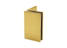 Fhc GLN90SB Square Profile Glass Clamp Flange Mount - Satin Brass. Fixed Price $41.35.